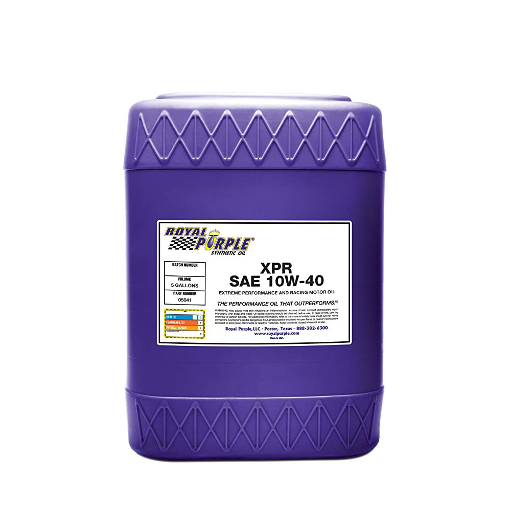 Synthetic Racing Oil XPR 5-Gallon 10W40