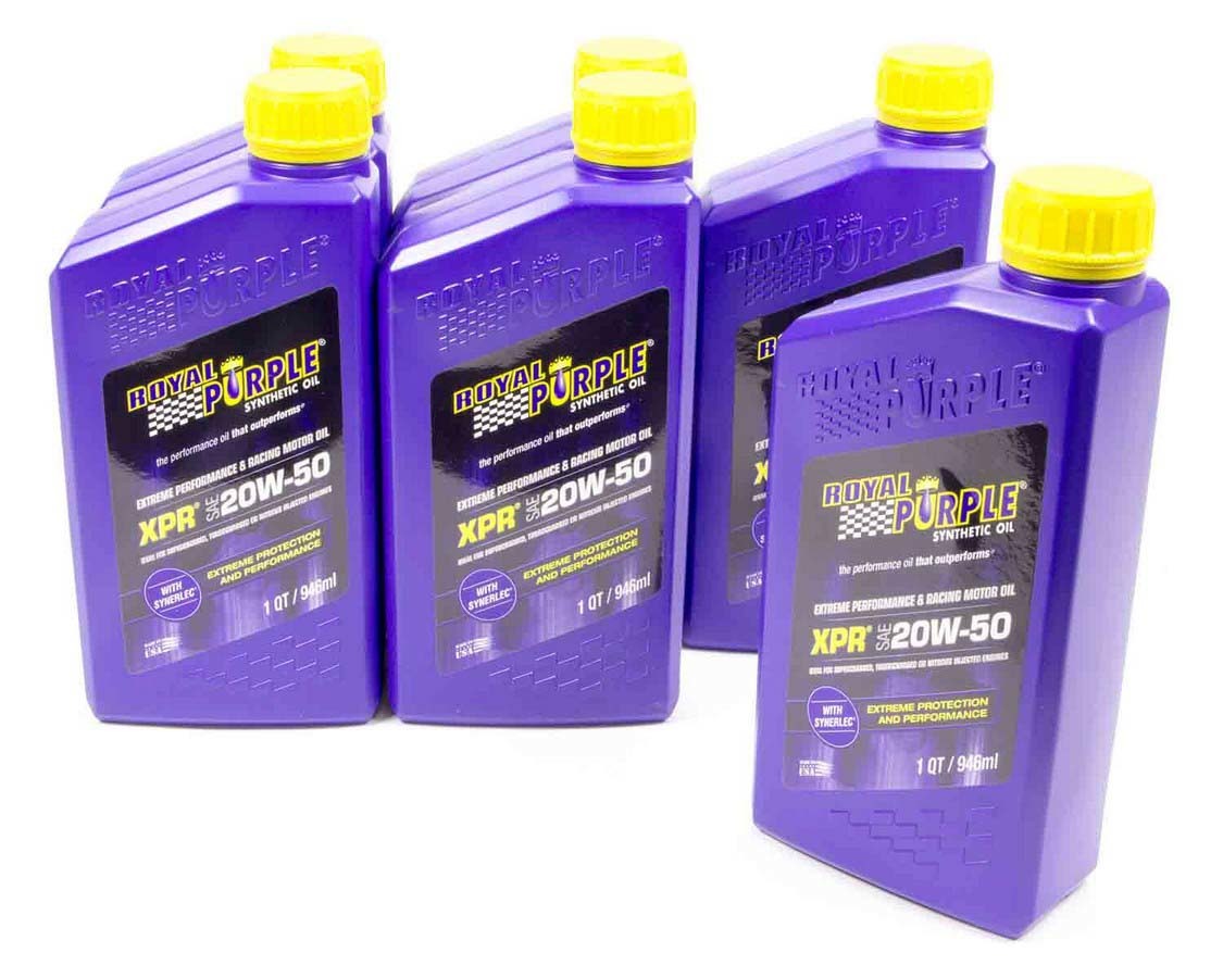 20w50 XPR Racing Oil Case 6x1 Qt.