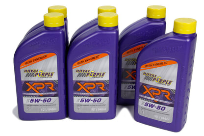 5w50 XPR Racing Oil Case 6 x 1 Quart