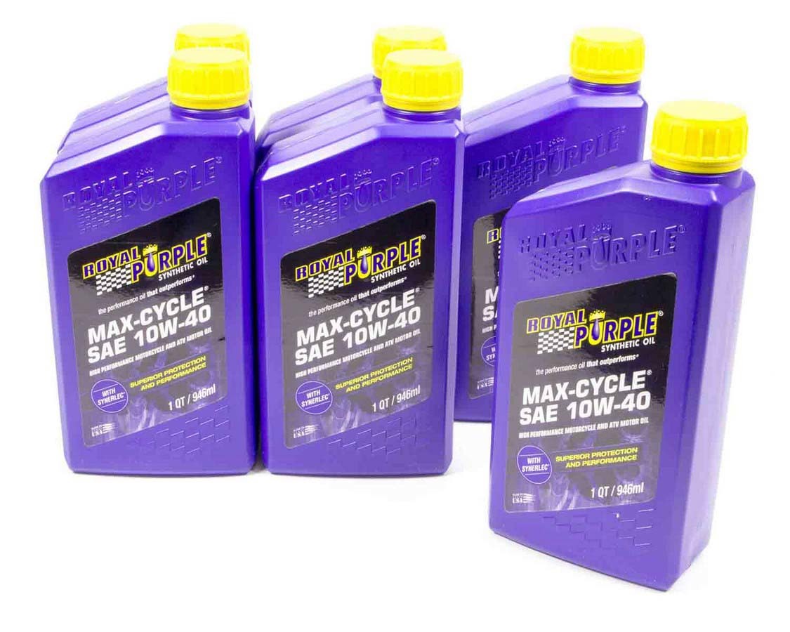 10w40 Max Cycle Oil Case 6x1 Quart