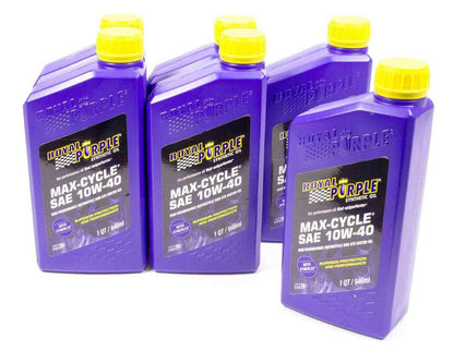 10w40 Max Cycle Oil Case 6x1 Quart