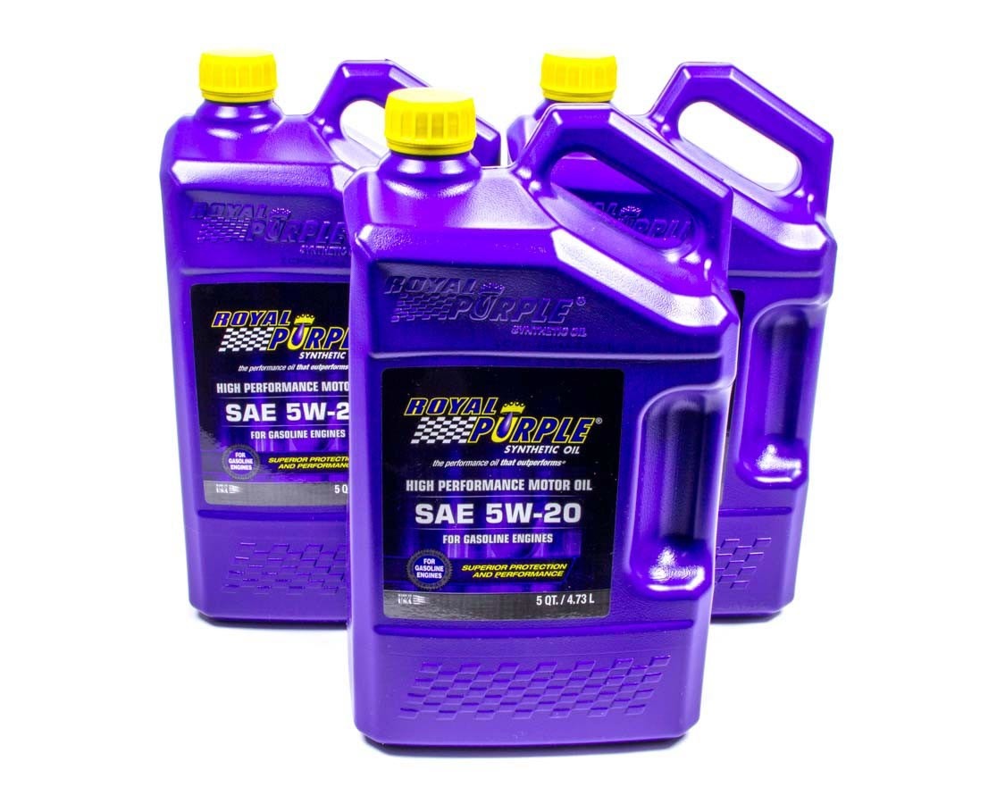 5W20 Multi-Grade SAE Oil 3x5-qt Bottles