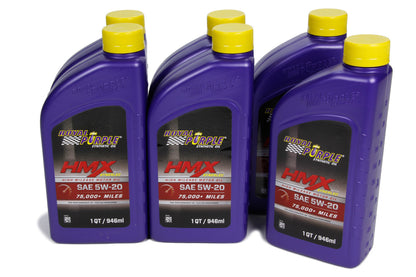 HMX SAE Oil 5w20 Case 6 x 1 Quart Bottles