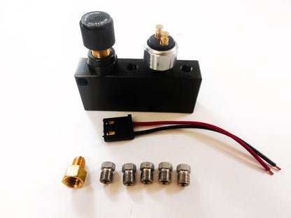 Brake Proportioning Valve Adjustable Black