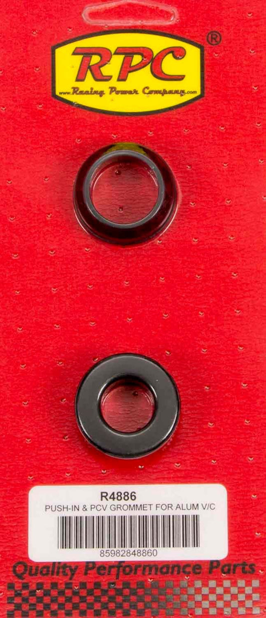 1-1/4 OD x 3/4 ID Alum V/C Rubber Grommets 2