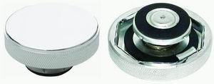 Chrome Aluminum Radiator Cap Plain