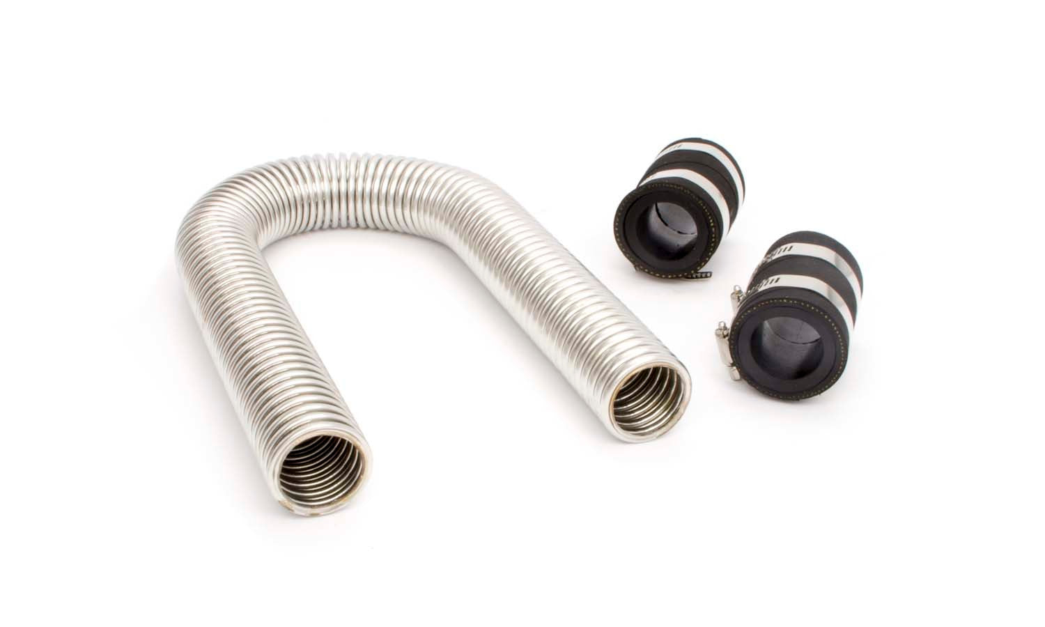 24in Radiator Hose Kit w/Rubber Ends