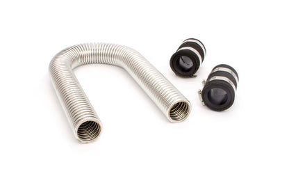 24in Radiator Hose Kit w/Rubber Ends