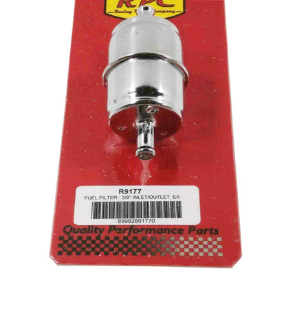 Fuel Filter - 3/8In Inl et/Outlet Ea