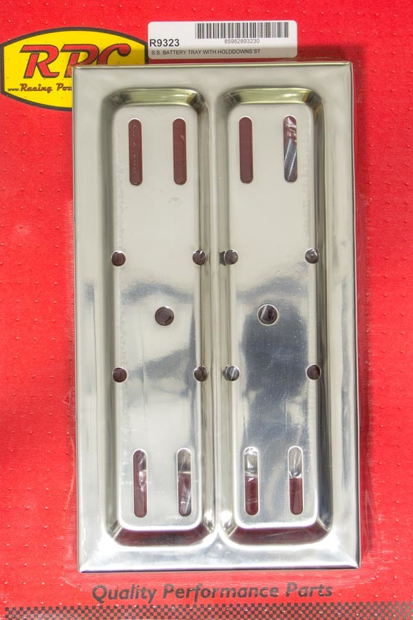 Stainless Steel Battery Tray Kit