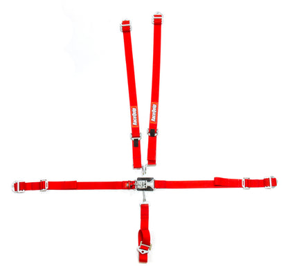 5pt Harness Set Jr LL Red