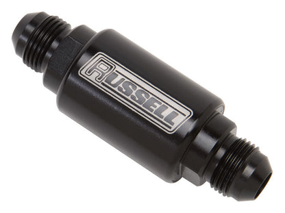 P/C #6 3in Fuel Filter - Black