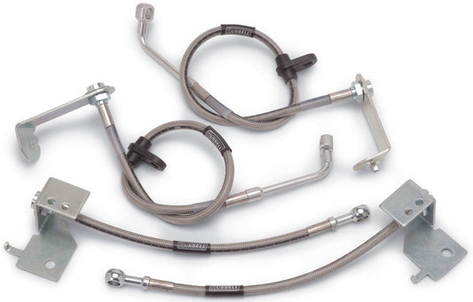 Brake Hose Kit 05-12 Mustang w/ ABS