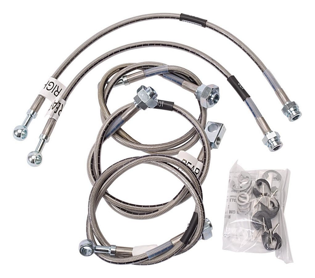 S/S Brake Line Kit 01-06 GM HD Trucks