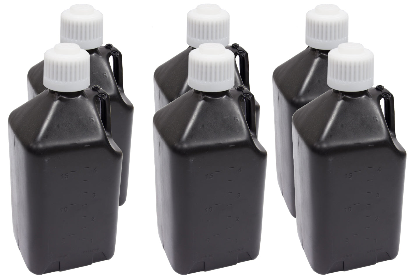 Utility Jug - 5-Gallon Black - Case 6