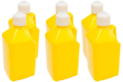 Utility Jug - 5-Gallon Yellow - Case 6