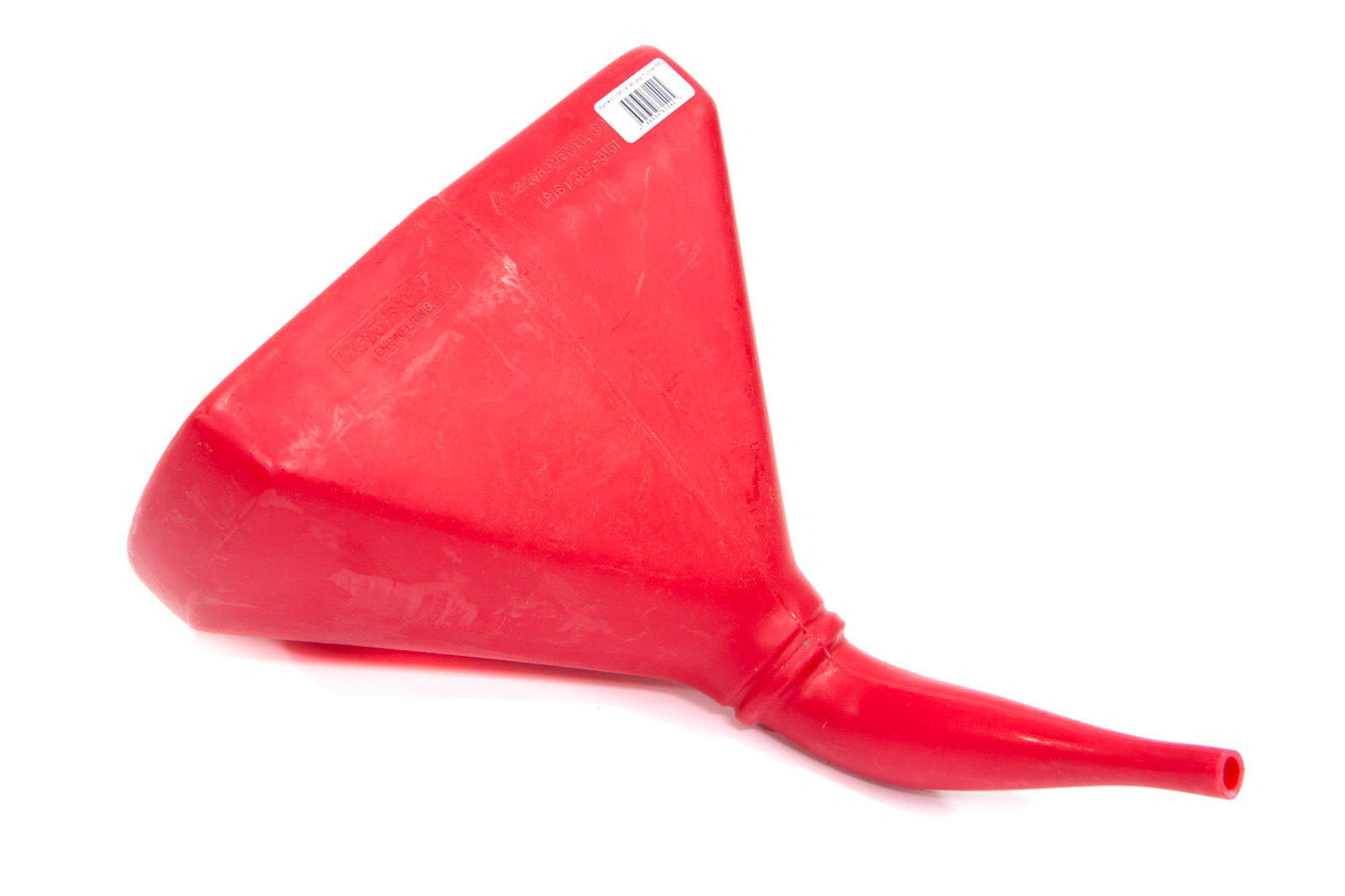 Funnel - 14in 45 Deg. D-Shape Red