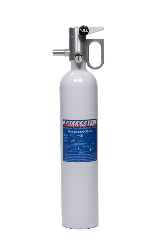 Fire Extinguisher 3lb White Novec