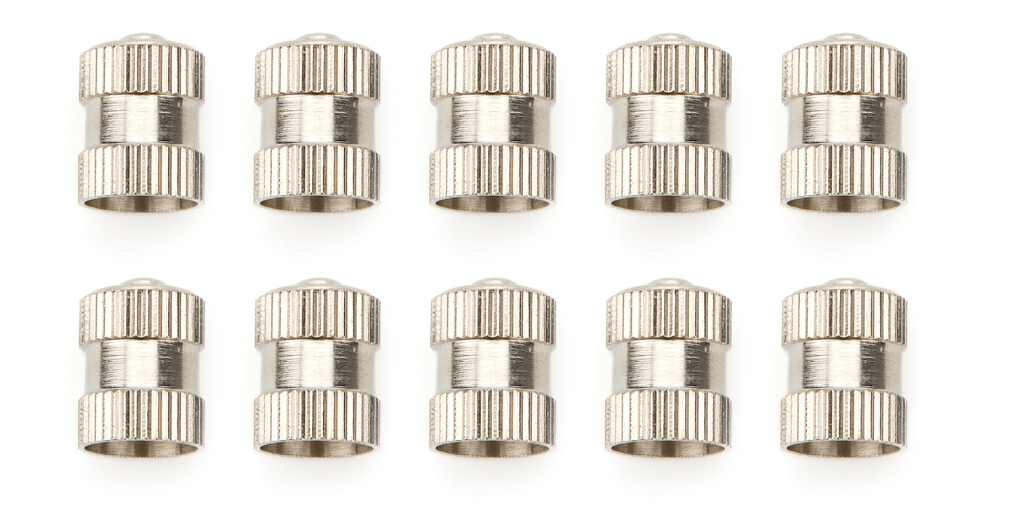 Valve Stem Cap Stainless Set of 10