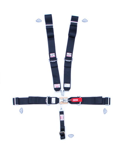 5-pt Sport Harness Systm LL P/D B/I Ind 55in