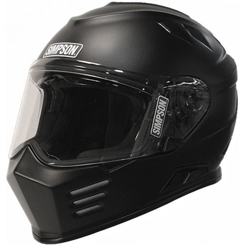 Helmet Flat Black DOT Ghost Bandit Large