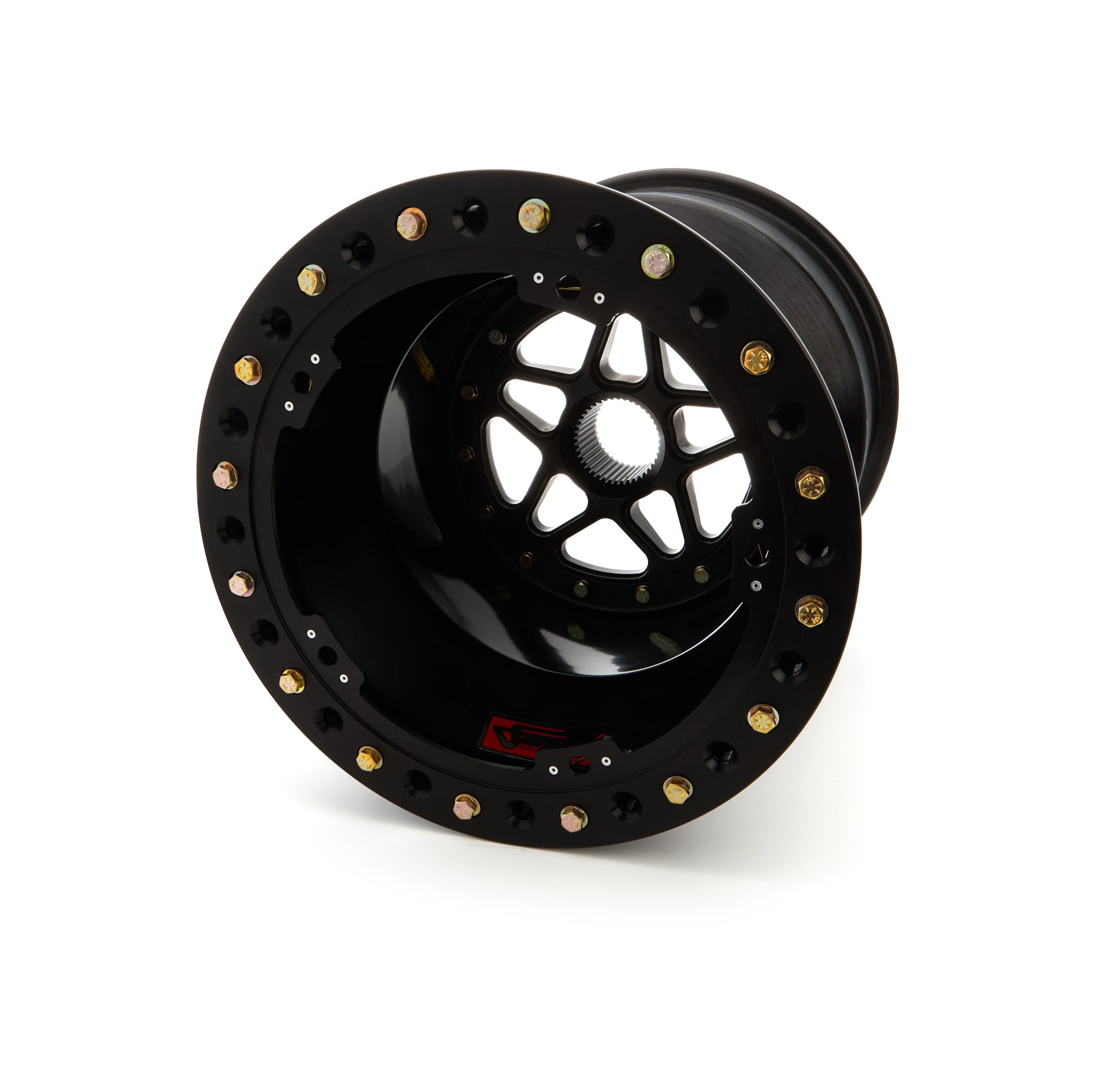 Sprint Wheel 15x17 6in BS Outside Lock Black