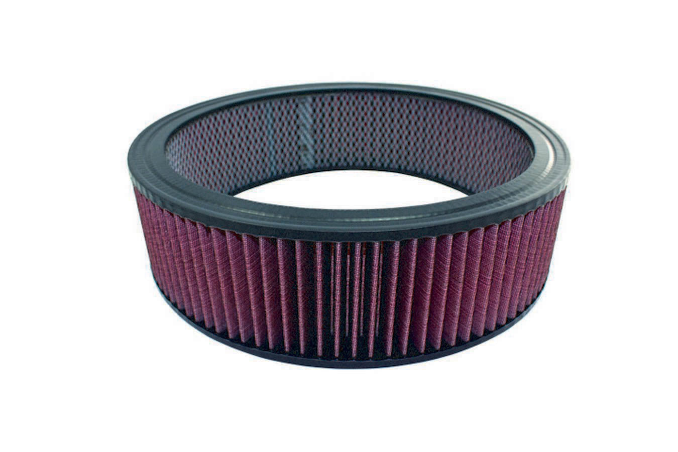 Air Cleaner Element 14in X 4in Round with Red