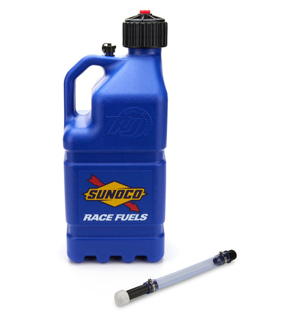 Blue Sunoco Race Jug GEN 3 w/Filler Hose