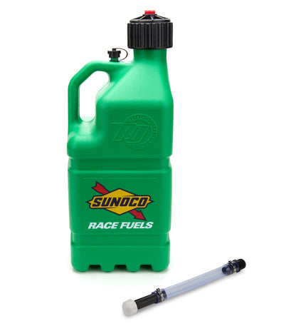 Green Sunoco Race Jug GEN 3 w/Filler Hose