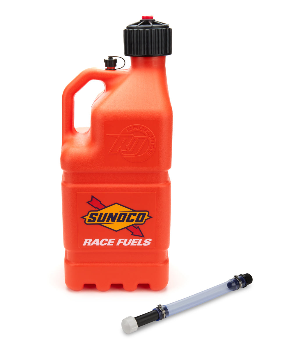 Orange Sunoco Race Jug GEN 3 w/Filler Hose