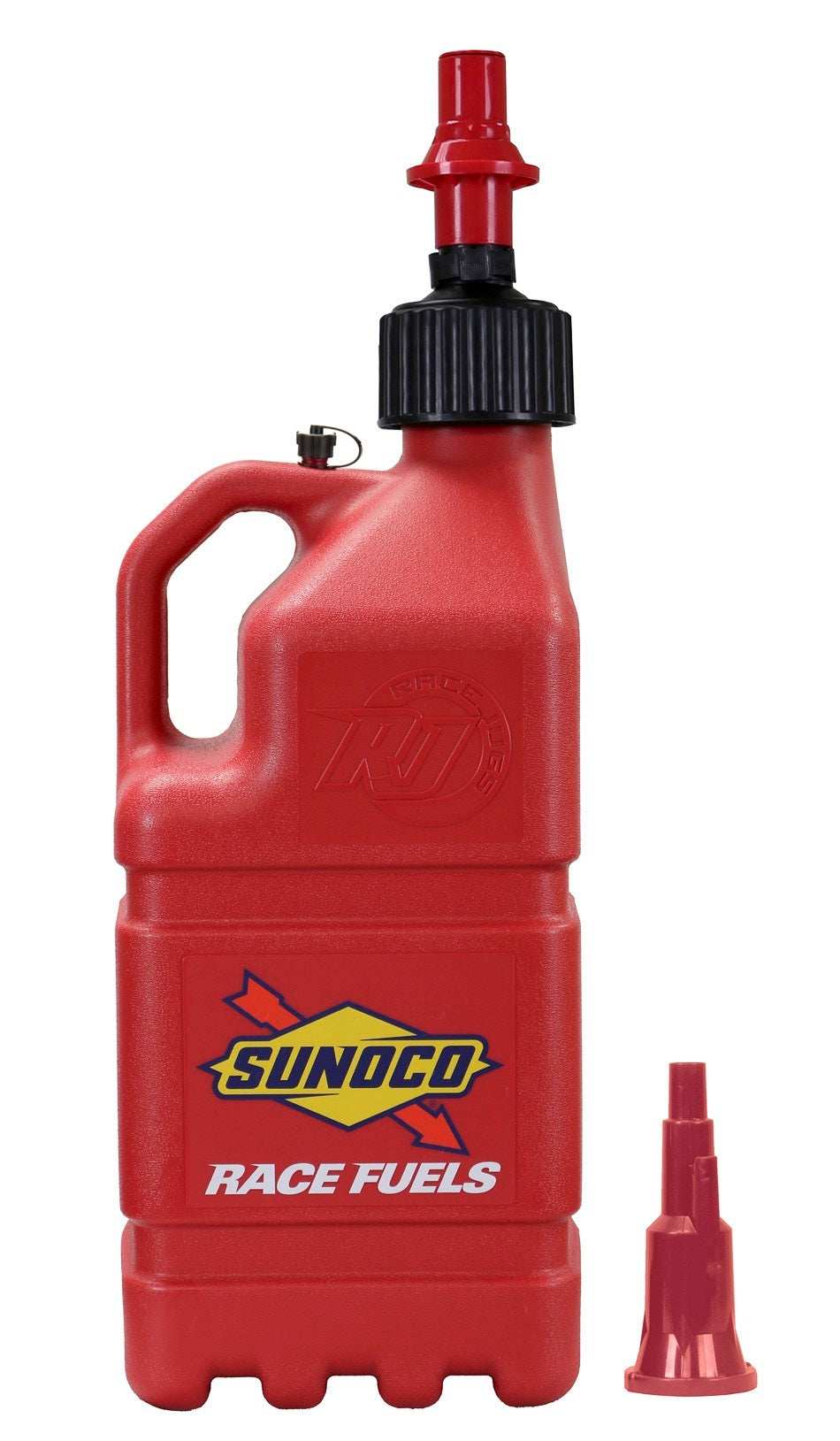 Red Sunoco Race Jug w/ Fastflo Lid & Vehicle