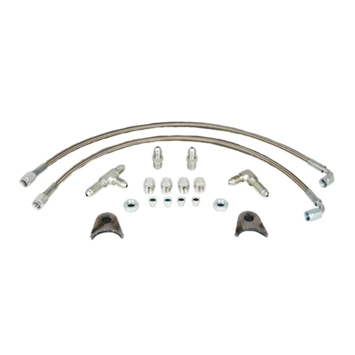 Rear Brake Plumbing Kit w/3an Fittings