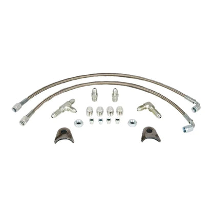 Rear Brake Plumbing Kit w/3an Fittings