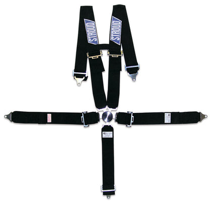 Racing Harness Kam Lock Black Individual