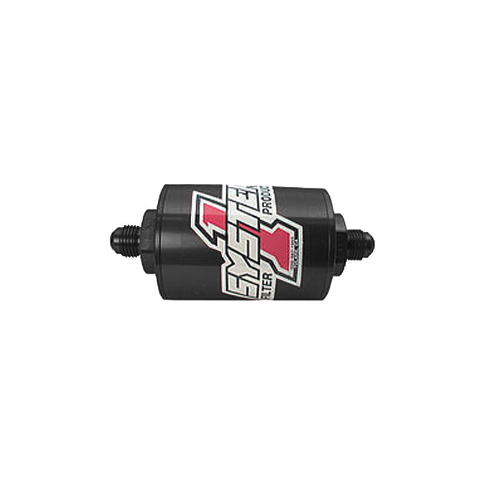 Pro Street Inline Fuel Filter - #6 Billet - Blk