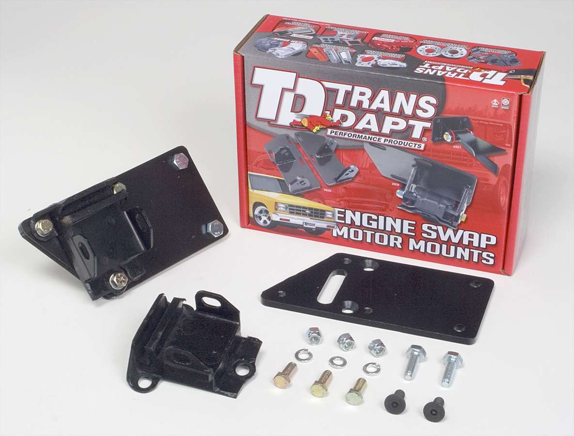 LS1 into SBC Chassis Motor Mount Kit