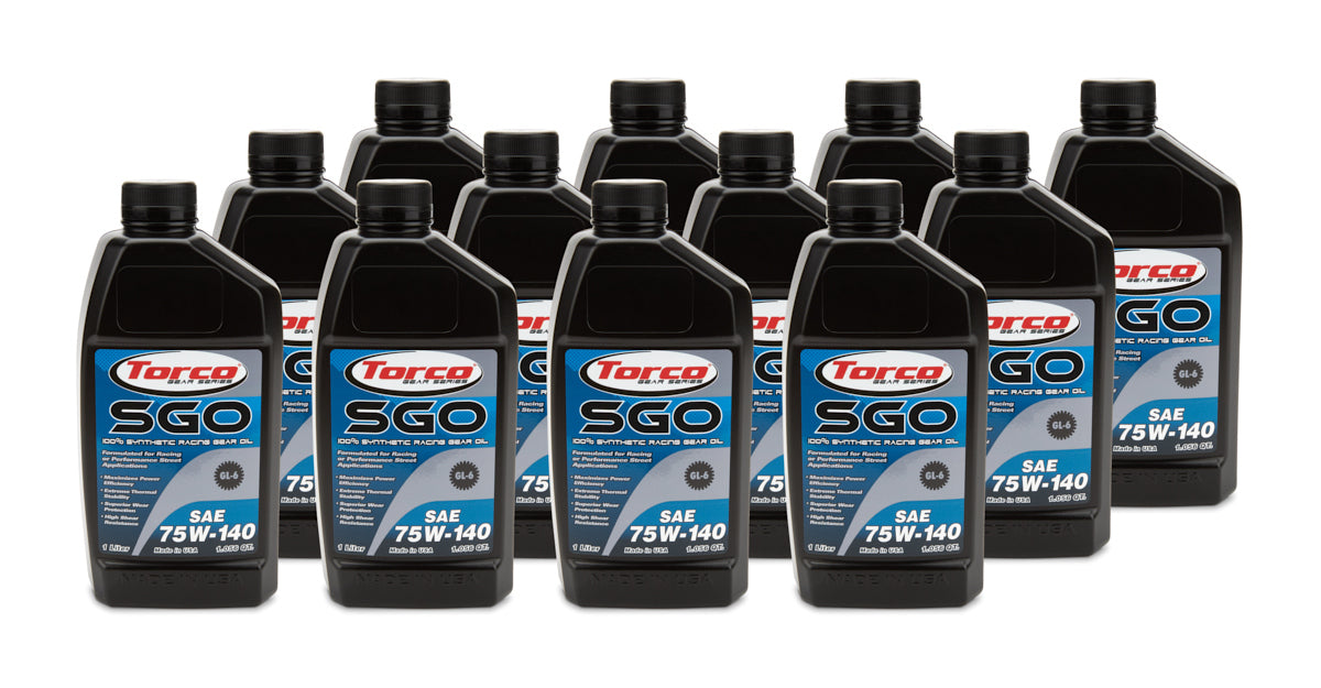 SGO 75w140 Synthetic Racing Gear Oil Case/12