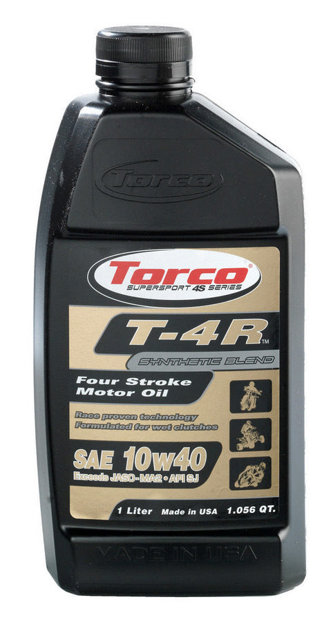 T-4R Four Stroke Oil 10w 40-1-Liter Bottle