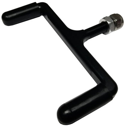 Radiator Support Fork Style Aluminum Black