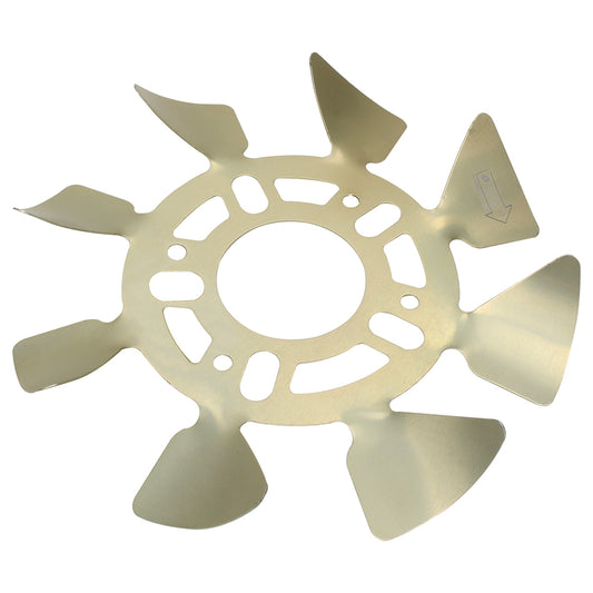 Brake Fan - RH Aluminum 5x4-1/2 to 5-1/8 w/ .625