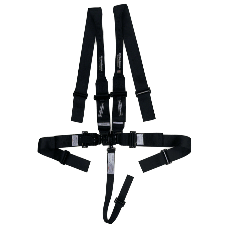 Harness 5pt Black HANS Shoulder Pull-Down