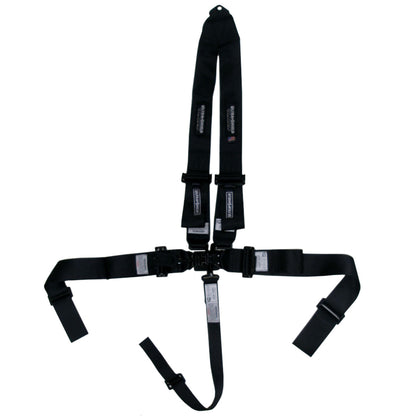 Harness 5pt Black V- Shoulder Pull-Down