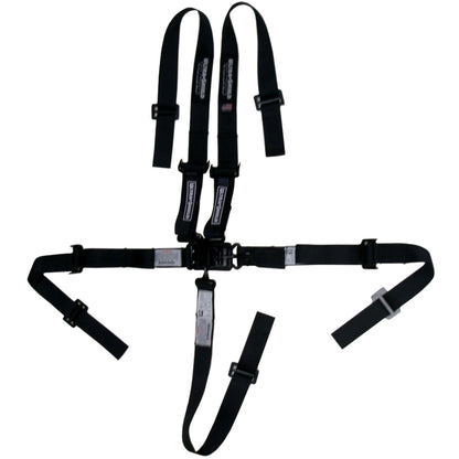 Harness Junior 5pt Blk Indiv Shoulder 2in P/U