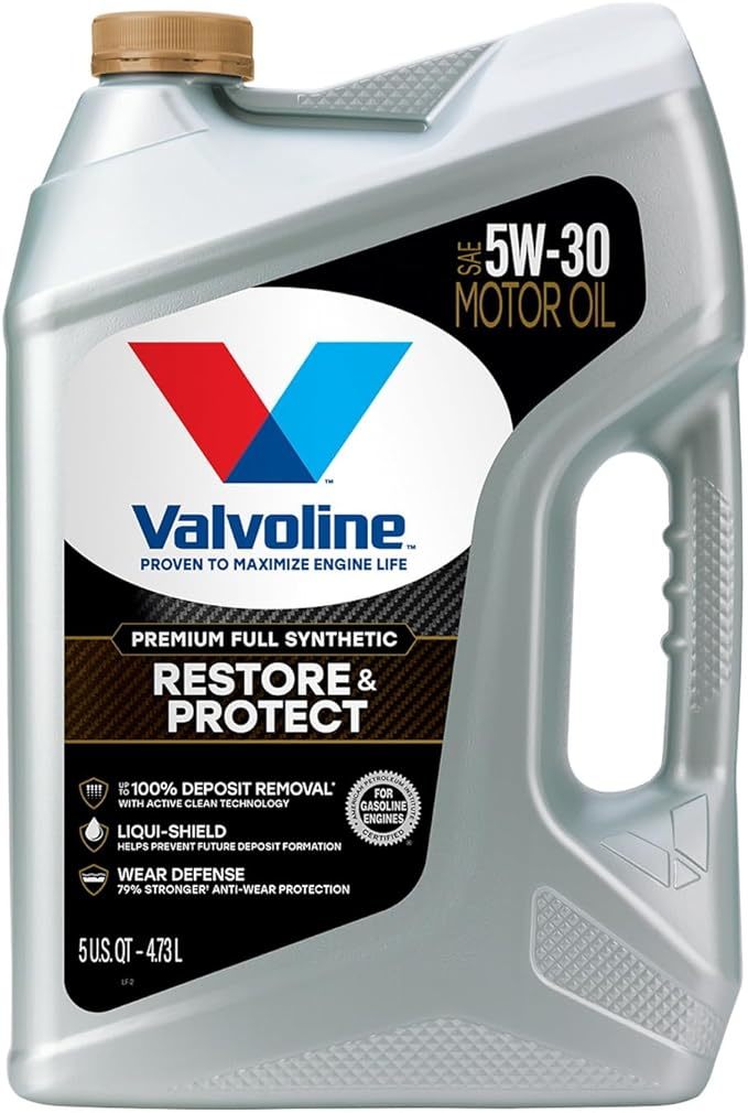 0w20 Motor Oil Restore & Protect 5 Quart Bottle