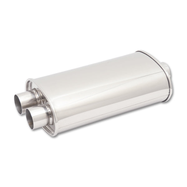 STREETPOWER Oval Muffler 3in inlet