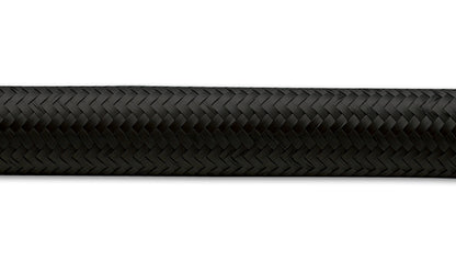 2ft Roll -4 Black Nylon Braided Flex Hose