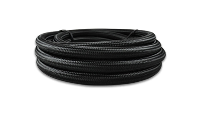 2ft Roll -20 Black Nylon Braided Flex Hose