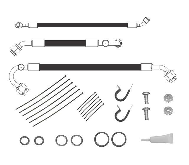 Standard Hose Kit 1969 Camaro