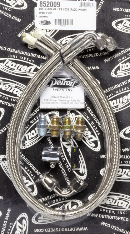 Detroit Speed Mustang II Power Steering Hose