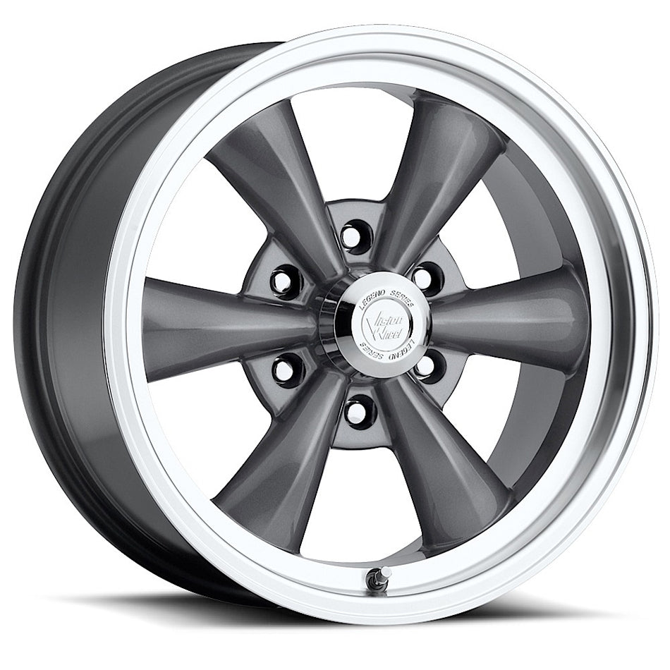 Wheel 17X8 6-5.5 Gunmeta l Vision Legend 6